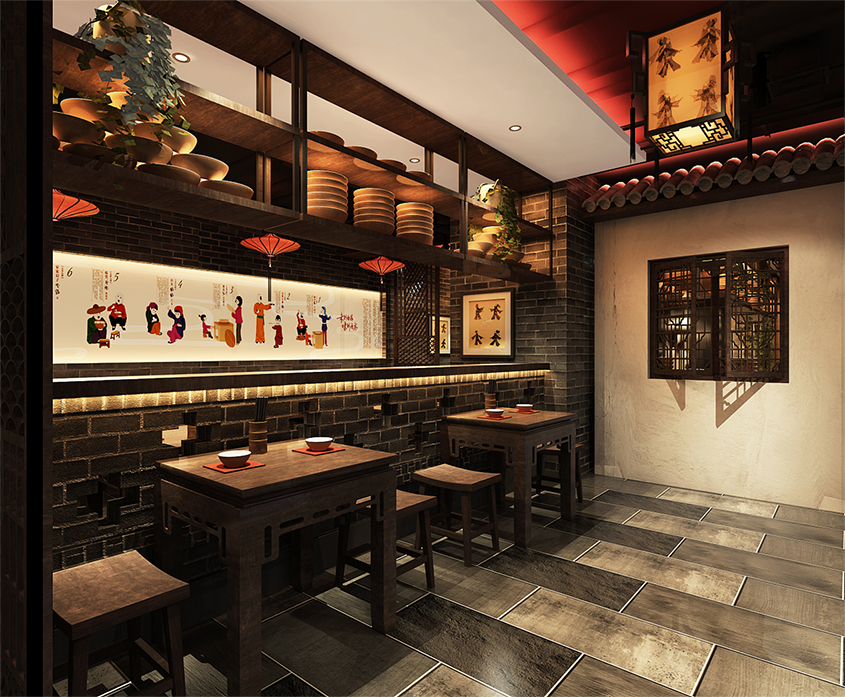 陕西民俗文化餐厅