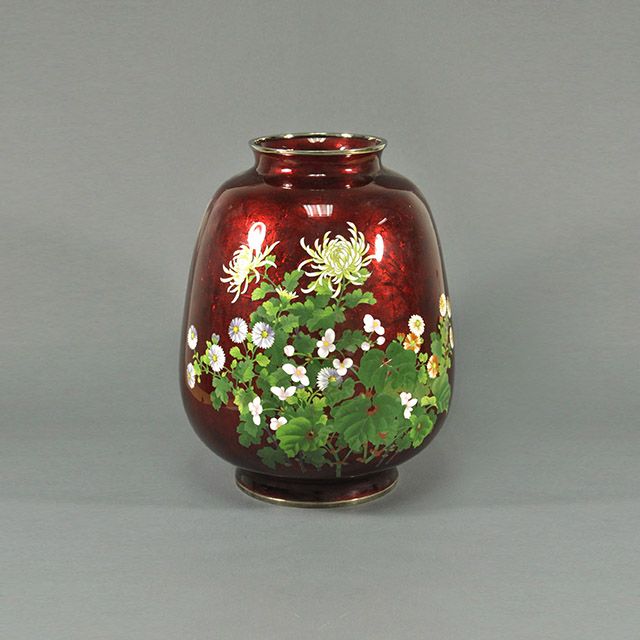 日本七宝烧菊花大瓶_百度百科