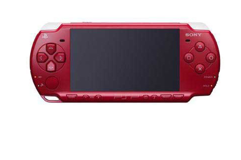 索尼psp-2000 深红限量版
