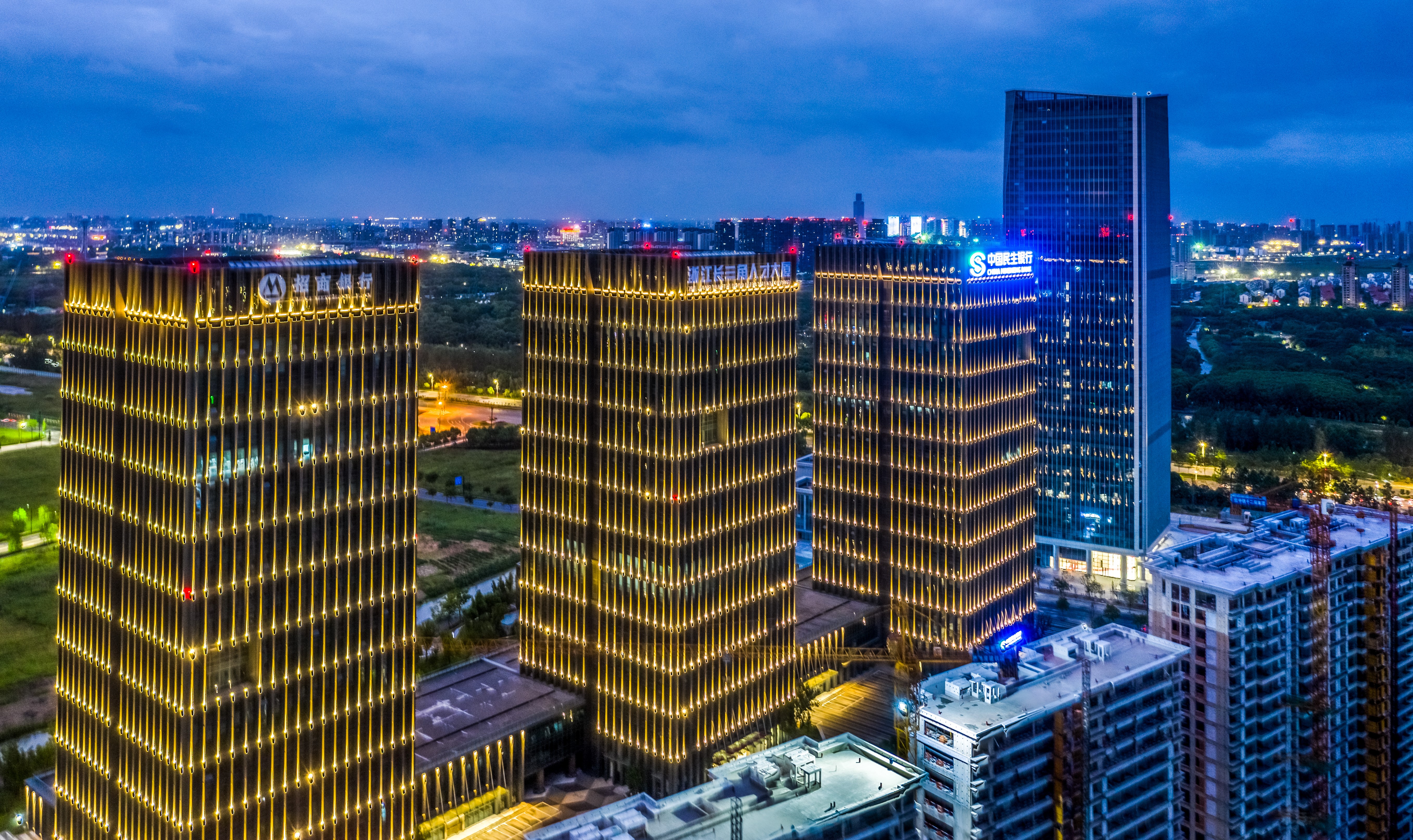 2019年大厦落地嘉兴经济技术开发区(国际商务区),将联动长三角,放眼海