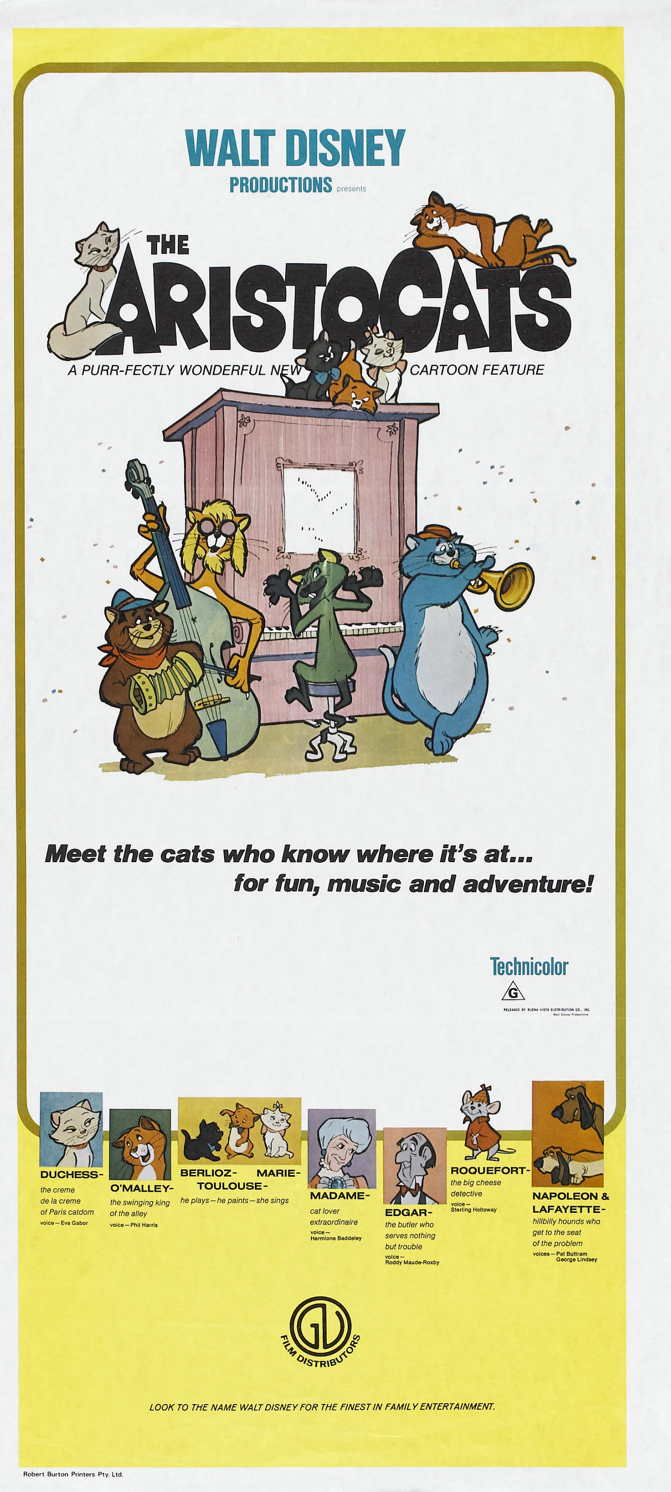 猫儿历险记thearistocats(1970)