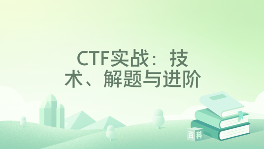CTF实战：技术、解题与进阶_百度百科