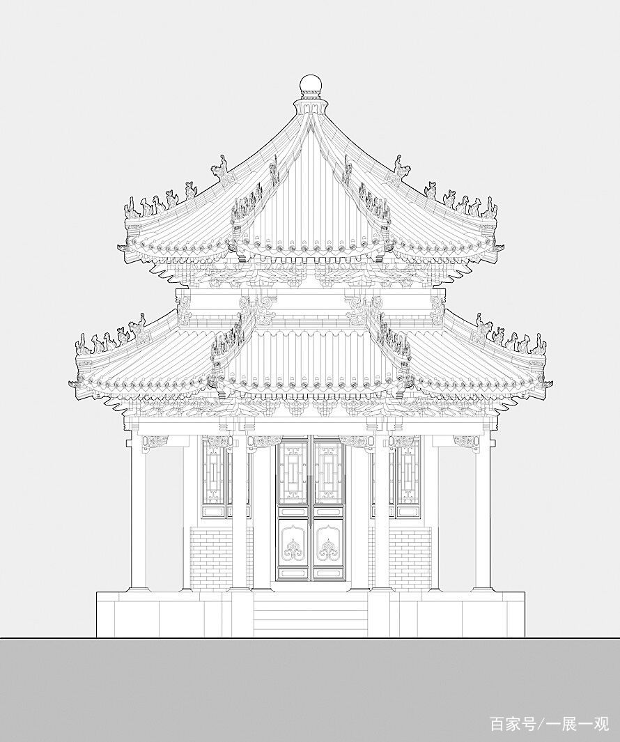 古建大成：没有数学基础的古代木匠，设计的八角亭居然涉及无理数_百科TA说