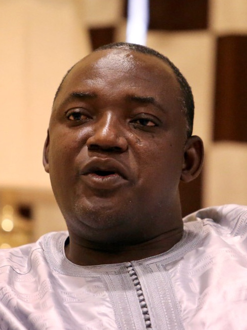 见冈比亚总统巴罗