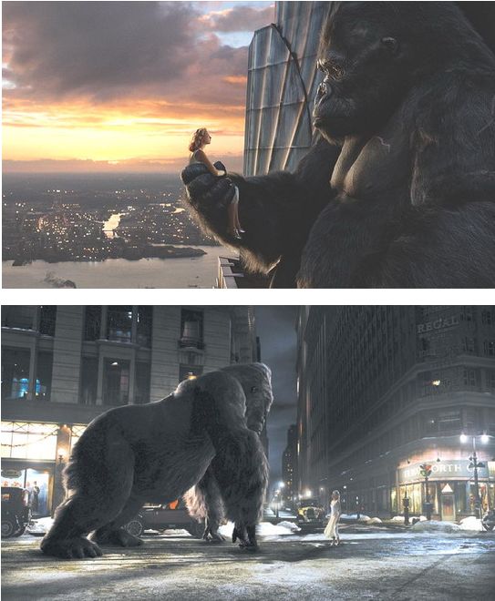 《金刚》是2005年上映的一部冒险电影,重拍1933年经典同名电影《金刚