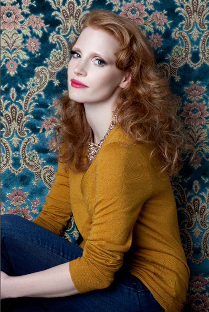  p>杰西卡·查斯坦(jessica chastain),1977年3月24日出生于美国加