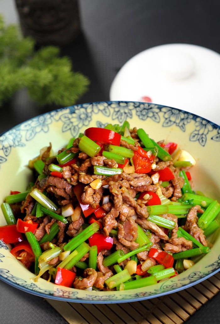 干炒牛肉丝