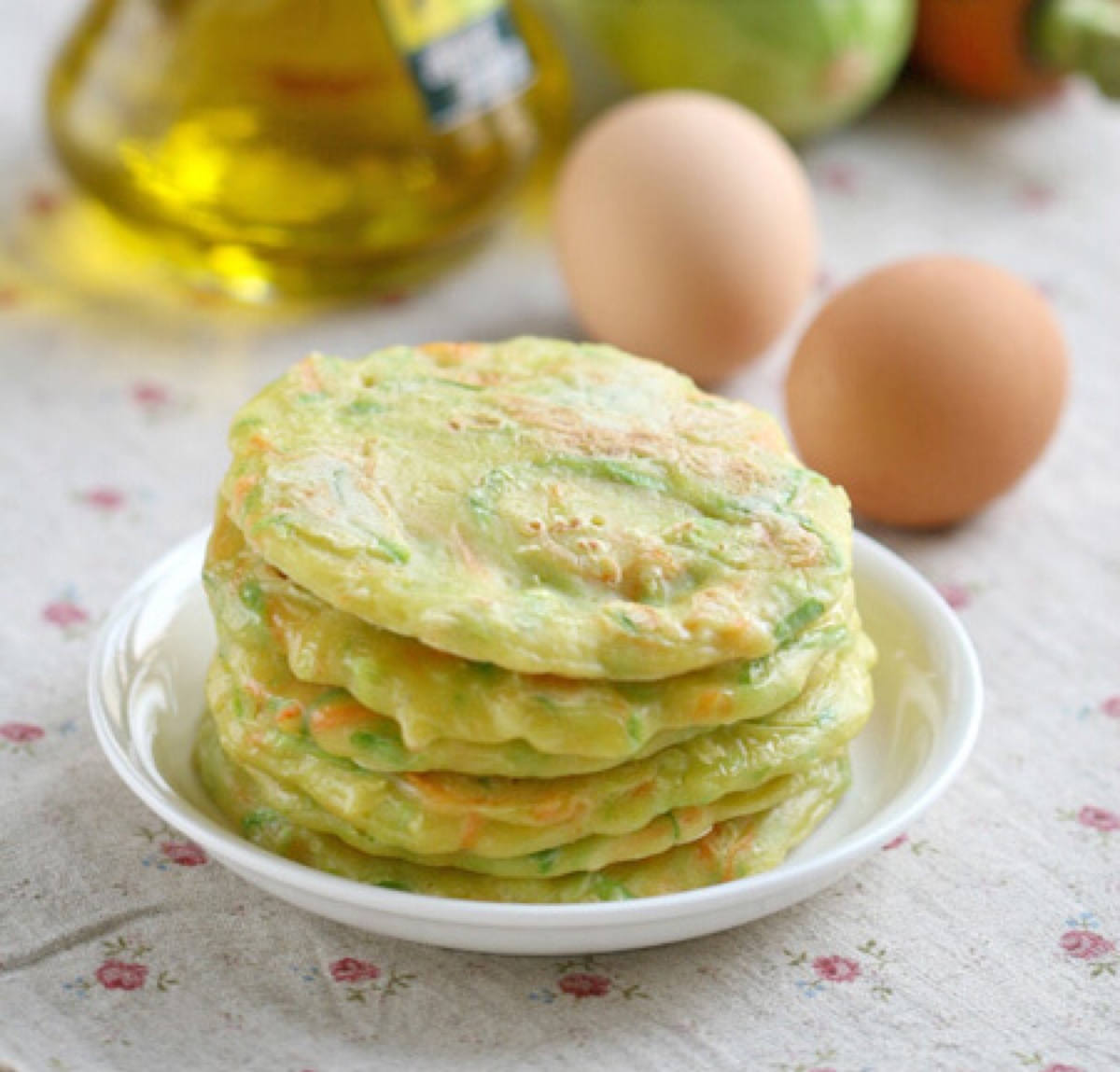 西葫芦胡萝卜煎饼