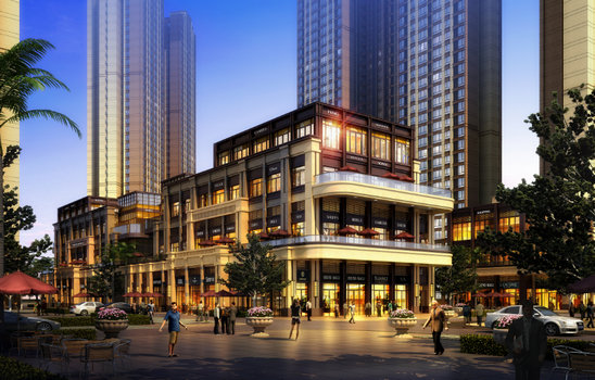 招商依云上城位于成都市龙泉驿区西河镇,成洛大道主干道.