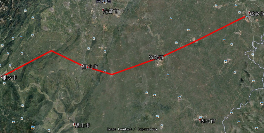 雅眉资遂城际铁路