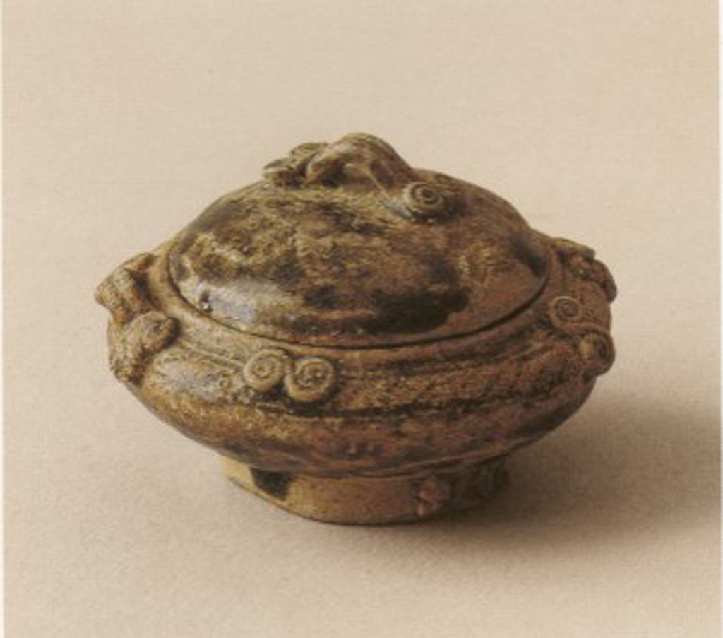 原始青瓷盖盂