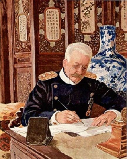 graf von waldersee,1832-1904),在中国通称瓦德西