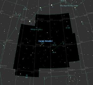  p> b>猎犬座 /b>是北天的一个小星座,17世纪由波兰天文学家波兰天学