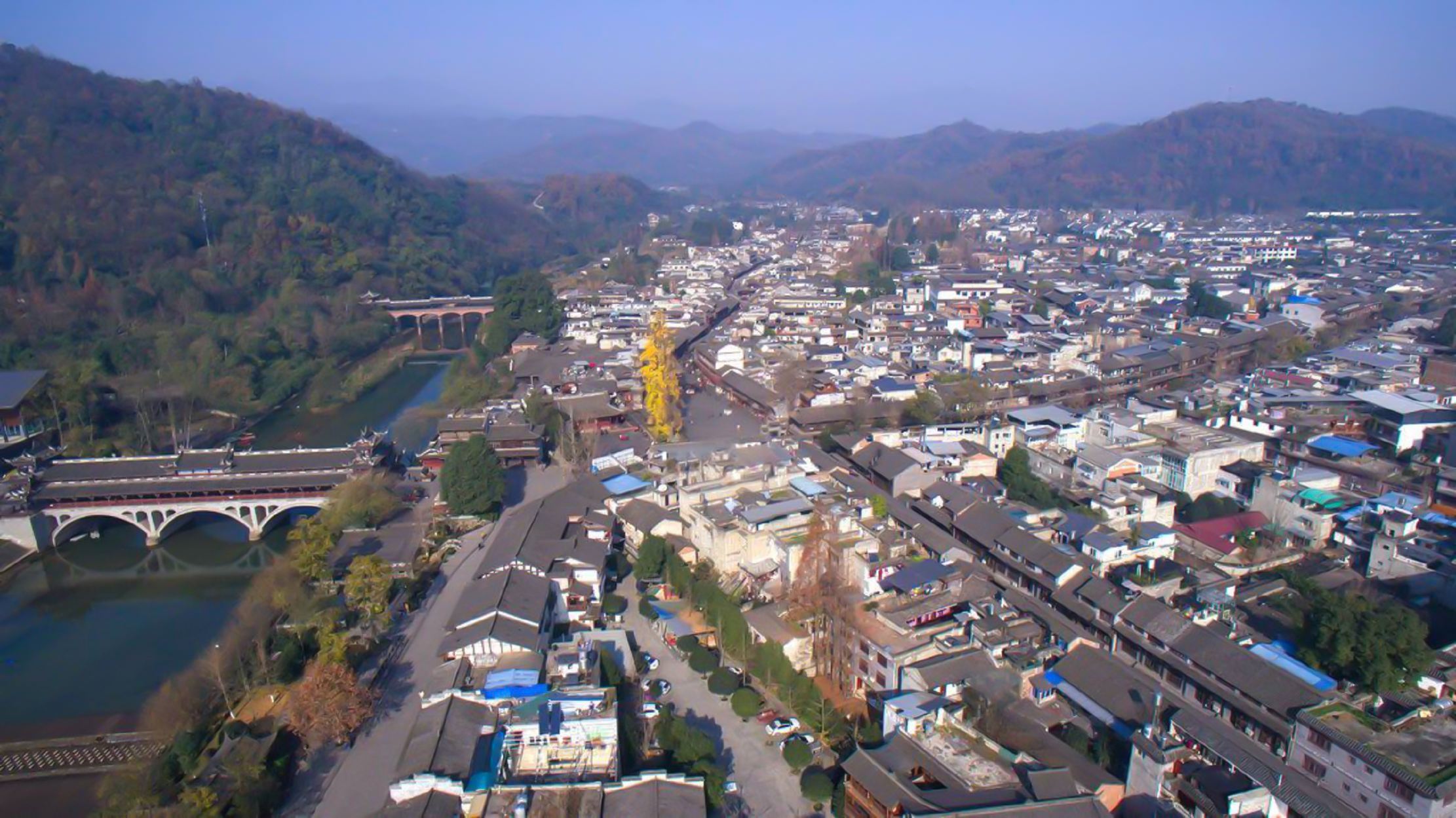 四川成都崇州街子古镇