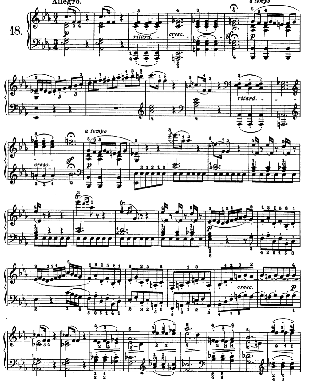 降e大调第十八钢琴奏鸣曲