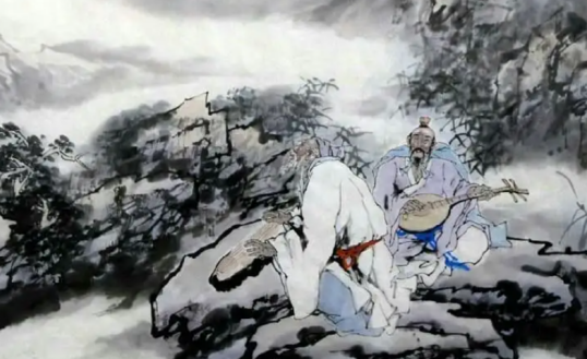 高山流水遇知音，伯牙抚琴遇子期_百科TA说