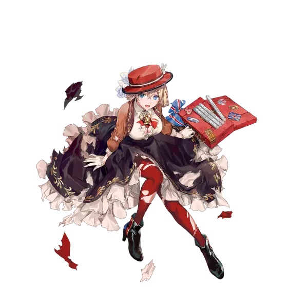 什罗普郡是一名e国的4星重巡舰娘,原型