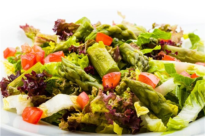 春季芦笋沙拉