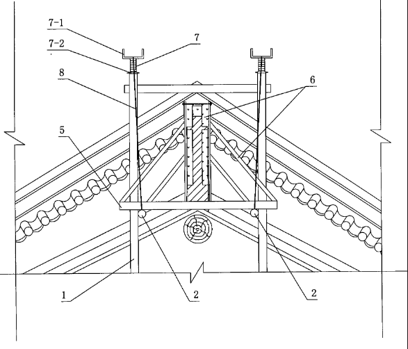 古建筑屋脊整体吊升方法