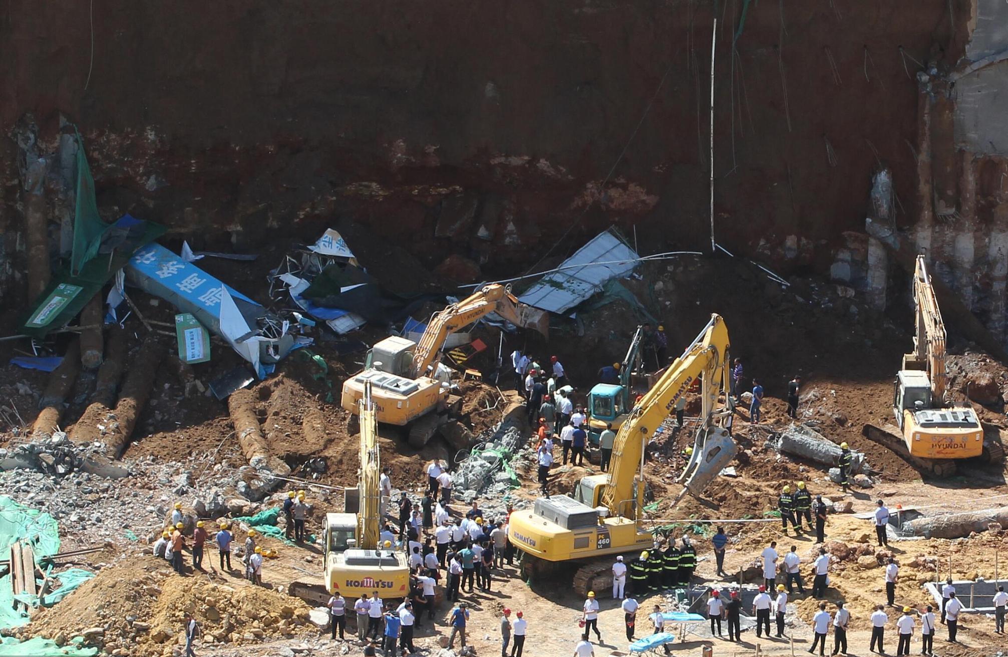 9月7日济南工地坍塌事故