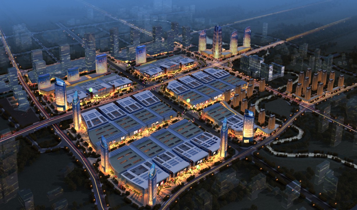  p>遵义国际商贸城地处红花岗区南宫山,东临湘江大道,与规划中的