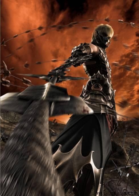  p>网络游戏《奇迹世界》角色.