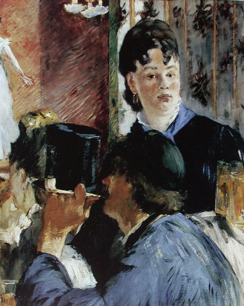 《酒馆女招待》是法国 a target="_blank" href="/item/爱德华·马奈"