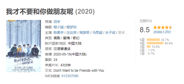 豆瓣评分8.5，这部刚出的国产青春剧，一秒钟都舍不得落下_百科TA说