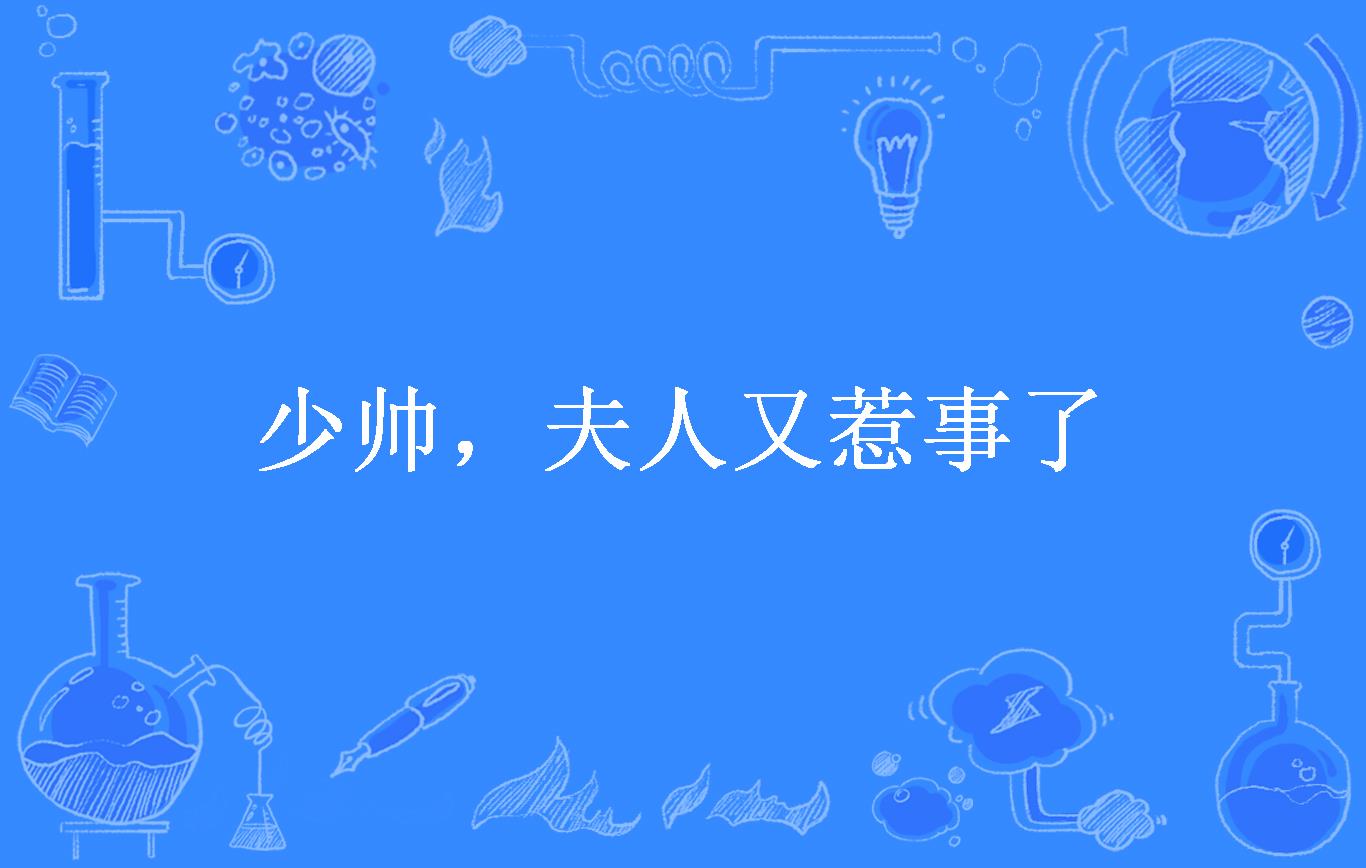 少帅,夫人又惹事了