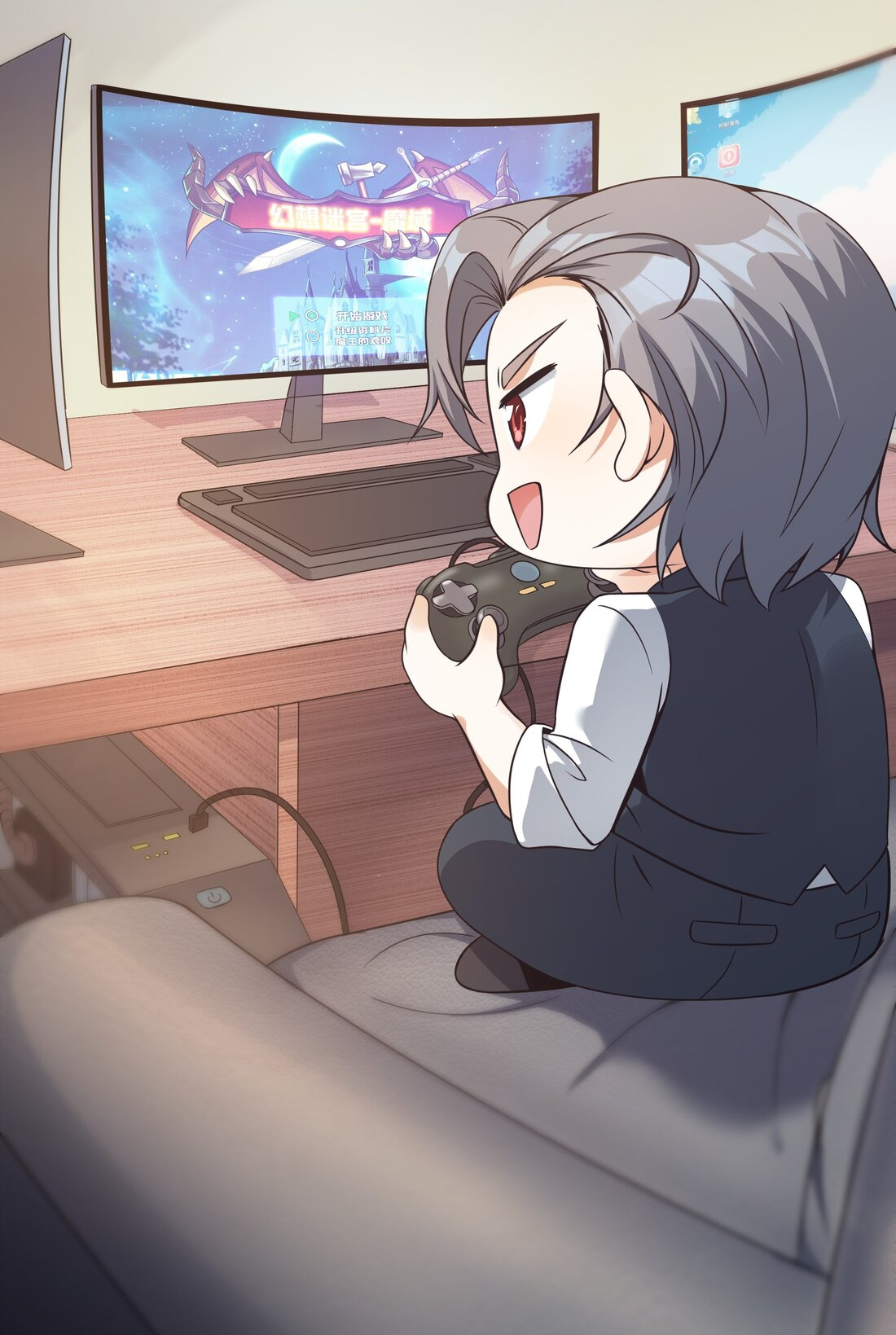  p>《boss超强,但怂的要死》是乐游映画出品的漫画,该作品于2022年8月