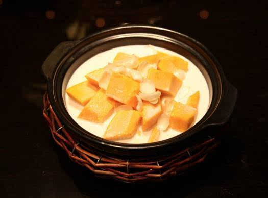椰汁南瓜薯泥