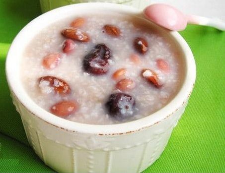 红豆杏仁粥