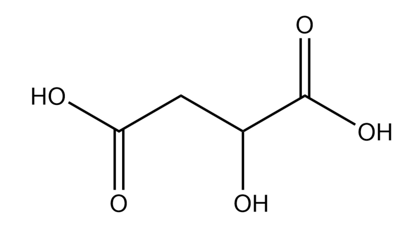 p>苹果酸,又名2-羟基丁二酸,由于分子中有一个 a target="_blank"