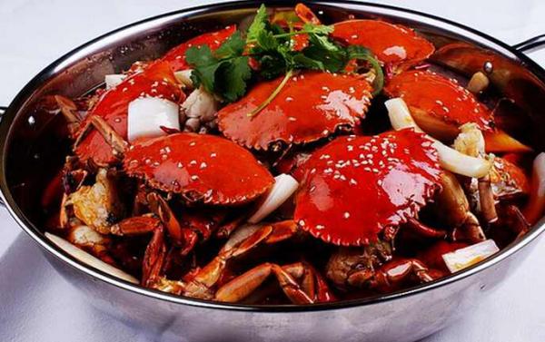 辣白菜螃蟹火锅