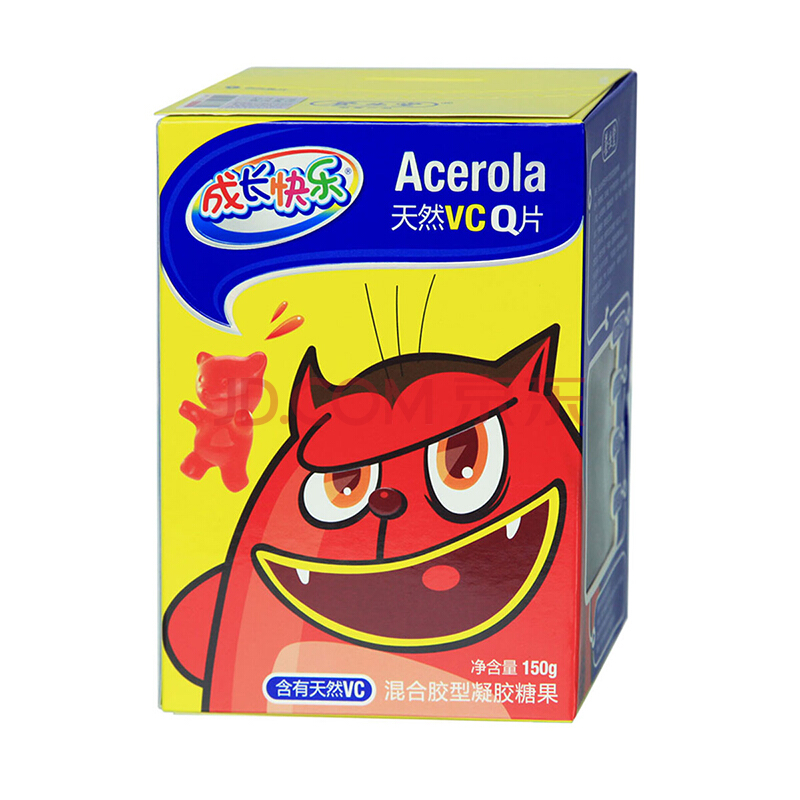 成长快乐牌混合胶型凝胶糖果(q片)