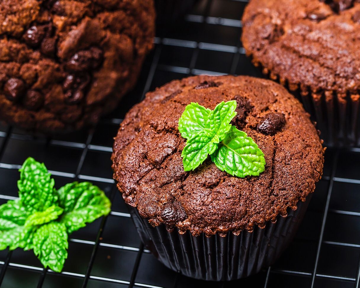 巧克力玛芬蛋糕