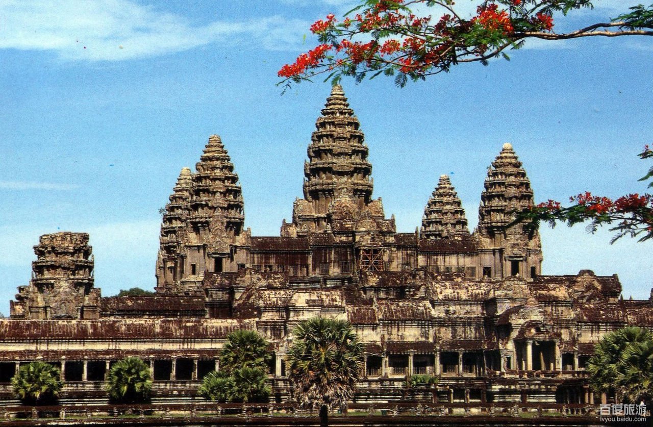  p>吴哥窟( i>angkor wat /i>),又称吴哥寺,位于 a target="_blank"
