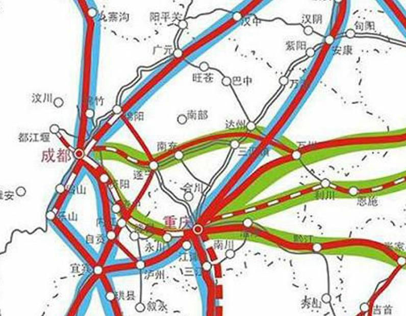 成达万高速铁路