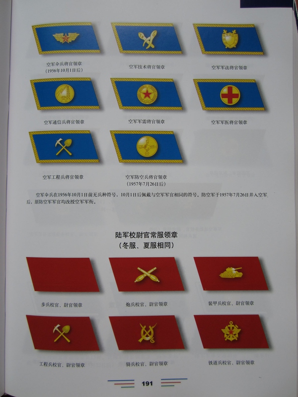 第一套军衔服装"55"式军服