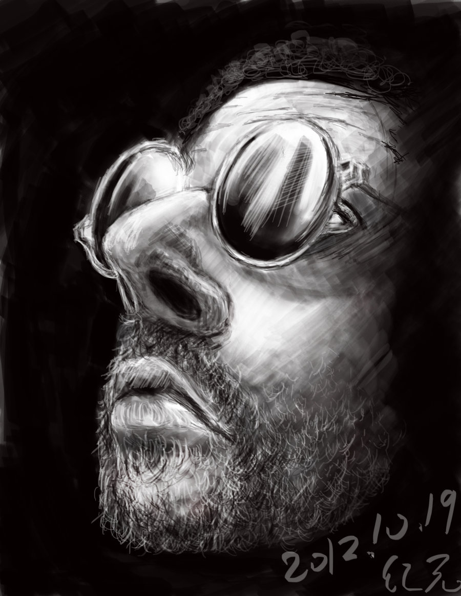 雷诺阿画青蛙塘