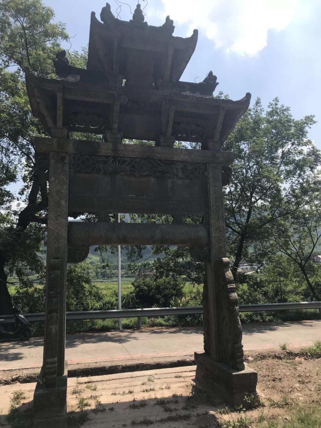 双港桥贞节坊石刻