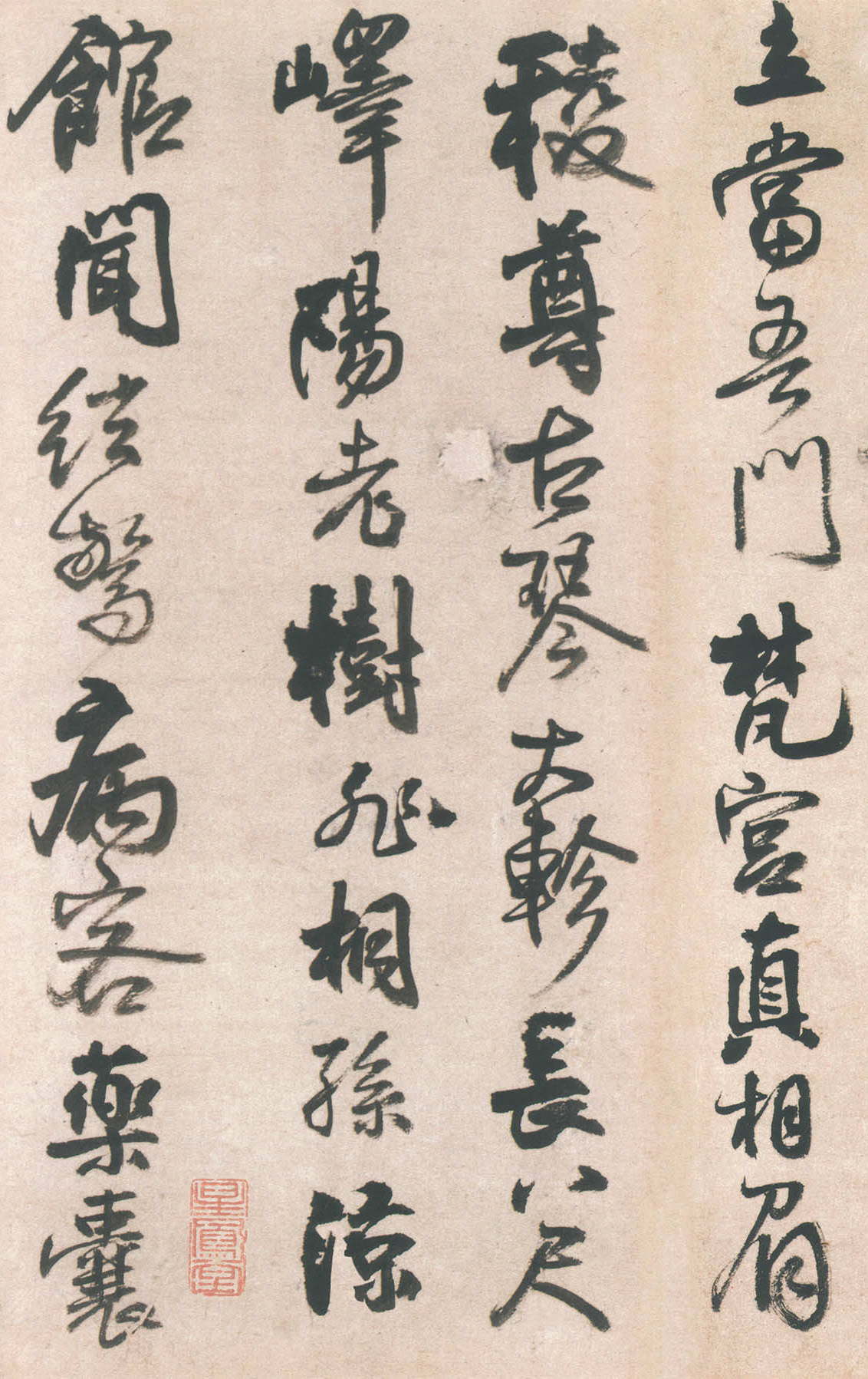 笔力能扛鼎：王铎《听颖师琴歌》，雍容宽博，行书的又一种境界_百科TA说