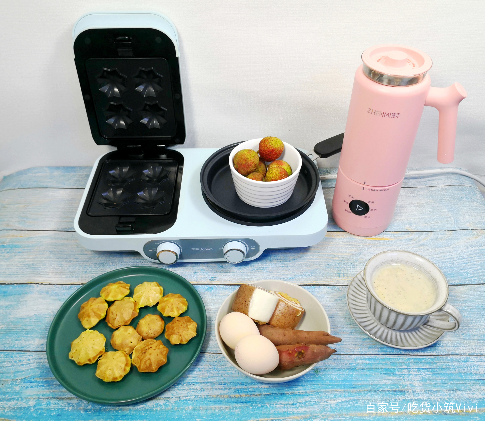 早餐新搭档：牛油果香蕉蛋糕，无油无糖暄软可口，搭配豆浆很美味_百科TA说