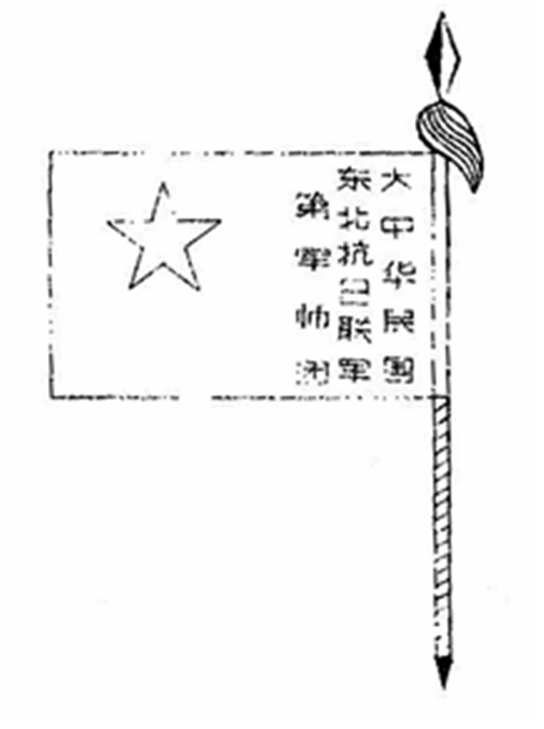 东北抗日联军军旗