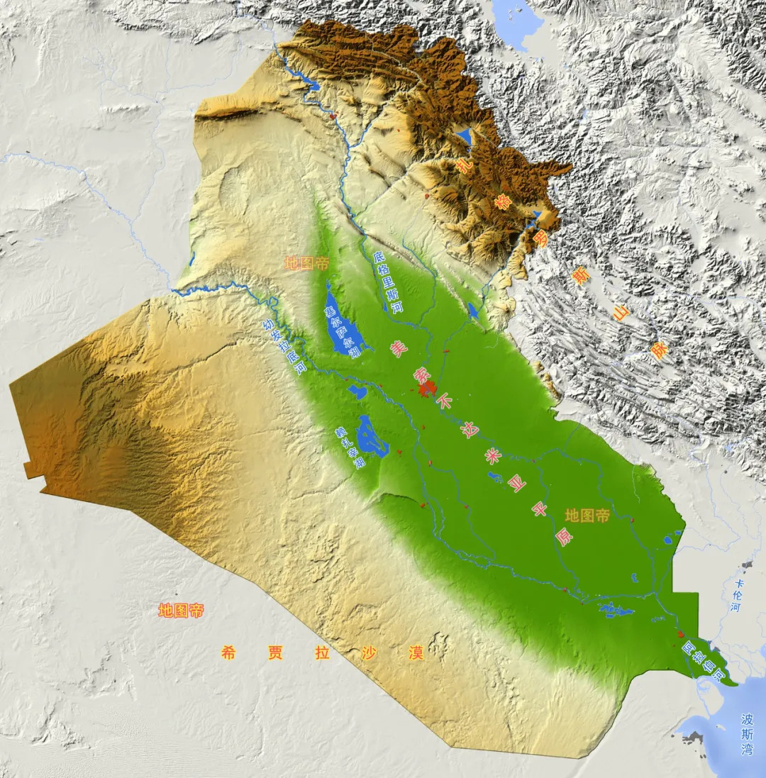 伊拉克为何要兼并科威特？看地图一目了然_百科TA说