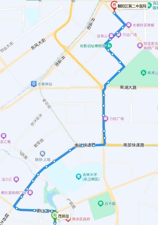 长春公交g239路