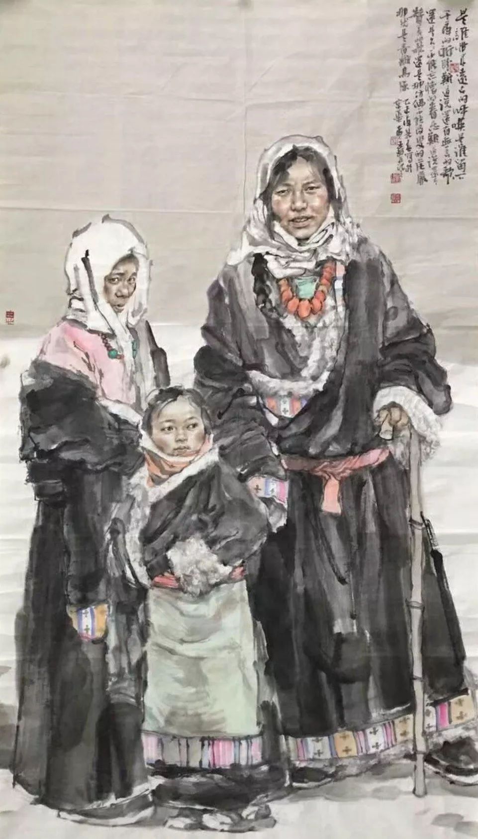 1960年1月出生于山东潍坊,中国当代水墨人物画家, span class="ref"