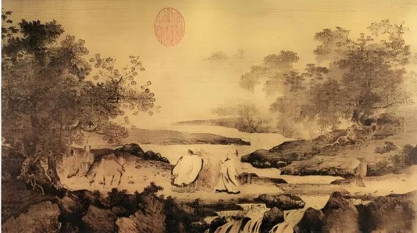 中國傳世山水畫 中国传世山水画全集_百度百科