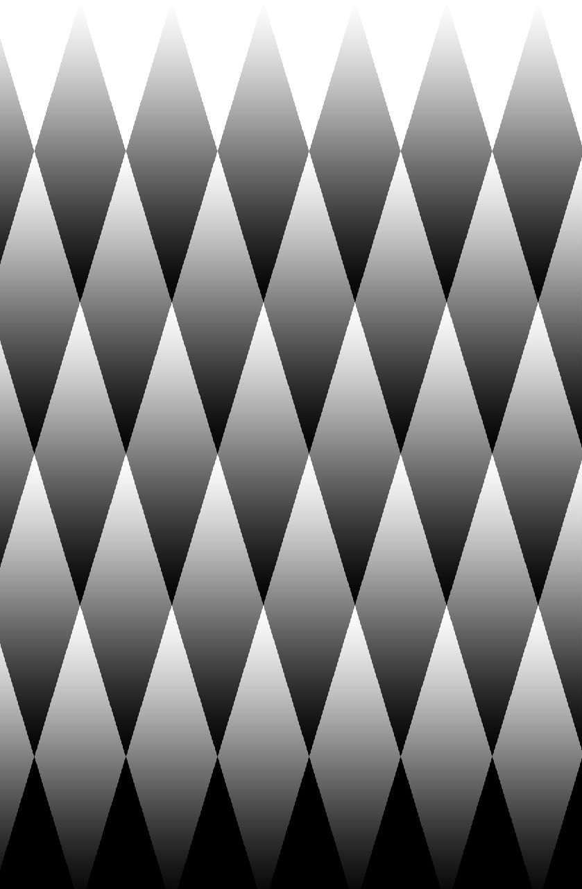 附阴影钻石错觉(crazy diamond)为一种由于人眼的错觉造成的现象