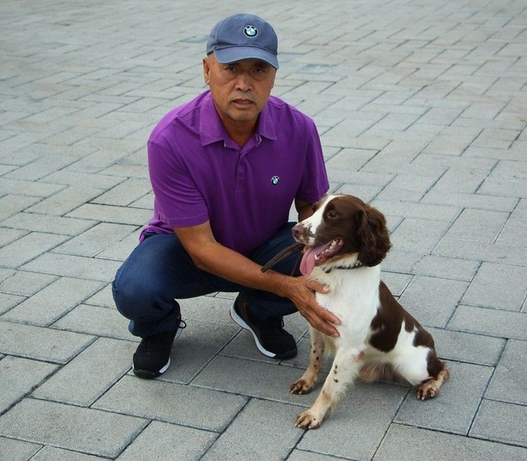 他是"警犬界"明星级人物,开创了中国公安血迹搜索犬的先河.